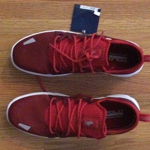 NWT Polo Ralph Lauren Mesh Court Sneaker